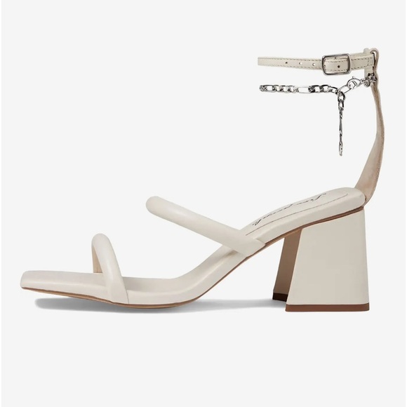 Free People Off White Parker Chain‎ Sandals Sz. 39 NWOB - Picture 2 of 12